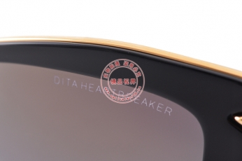 DITA太阳眼镜HEARTBREAKER 22027-A-BLK-GLD-56