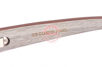 GOLD&WOOD木质近视镜I04.41全铝锻造+红豆杉木