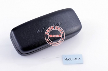 MASUNAGA增永合作款复古板材近视镜GMS-807 黑色