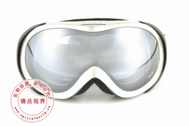 GUCCI古驰太阳眼镜GG1653 银色+镜面反射防雾镜片