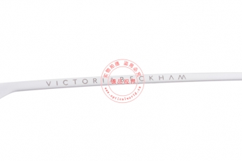 VICTORIABECKHAM维多利亚贝克汉姆太阳眼镜CAT3 VBS90 C25 白框+粉金18K