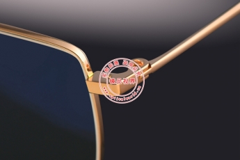 LOTOS罗特斯纯金系列18K玫瑰金全框近视镜L-18G006 RG750